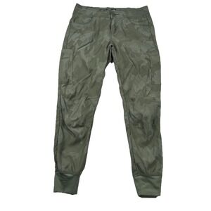 Prana Pants Womens 4 Camouflage Halle Joggers Standard Fit Cargo Utility Army